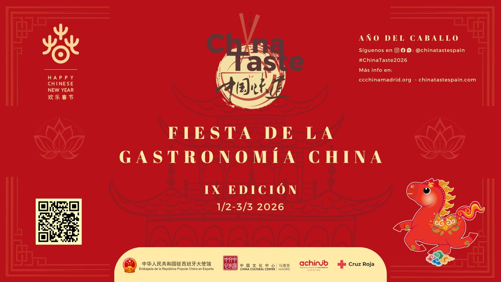 China Taste 2026, Madrid y Palma de Mallorca