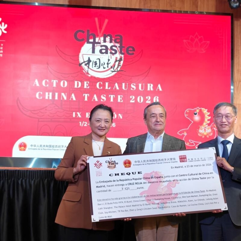 Clausura China Taste 2026 con éxito y recauda 7.121€ para Cruz Roja